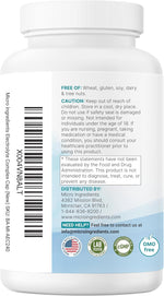 Micro Ingredients Advanced Electrolyte Complex quality certification seal