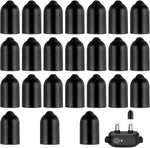 Hpmjz 32 piece dog shock collar rubber tips front view