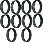 Close up of durable rubber material on Kirby vacuum belt