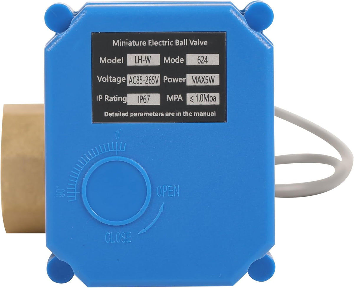 HFS electrical ball valve actuator and housing
