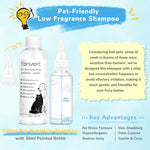 Waterless shampoo and grooming accessories for pets