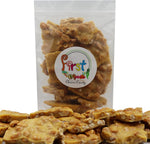 Close-up view of FirstChoiceCandy Home Made Style Peanut Brittle showcasing the caramelized sugar texture and embedded roasted peanuts.