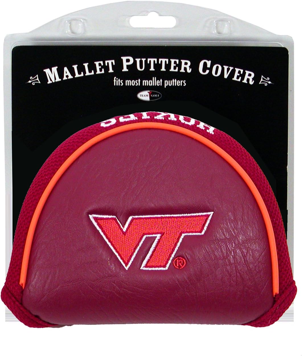 Team Golf NCAA headcover showcasing secure Velcro closure mechanism