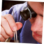 FOMIYES clip-on magnifying glass for glasses