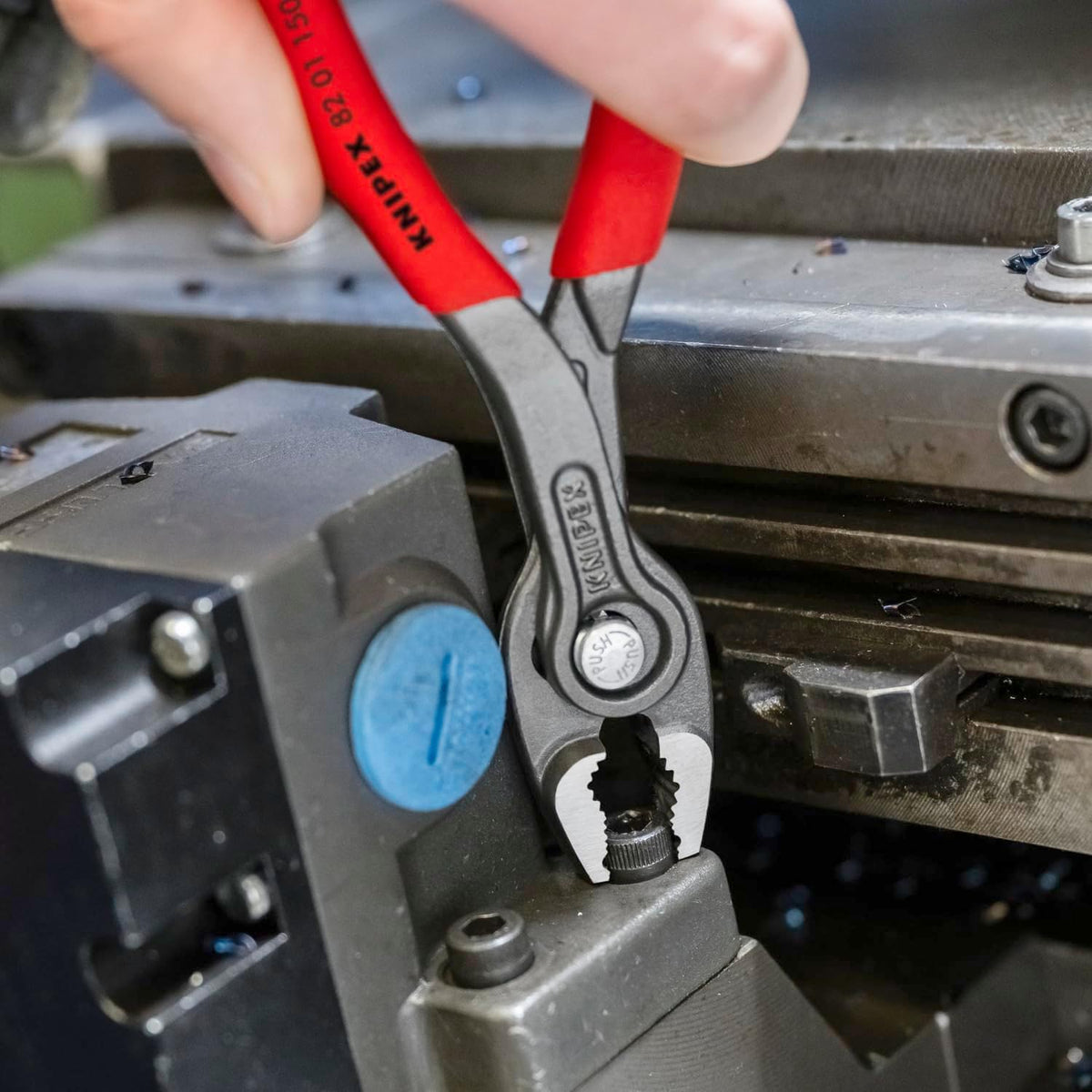 Knipex TwinGrip Pliers stamped model number detail