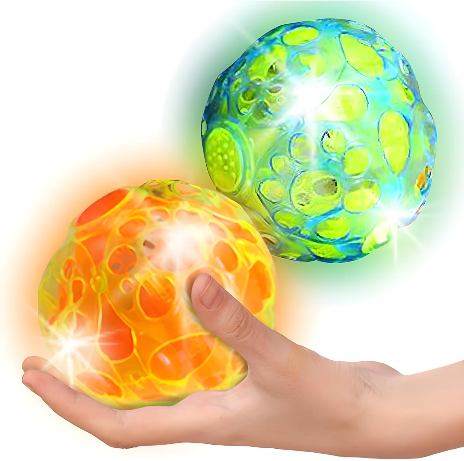 ArtCreativity light up dancing ball set of 2 front view