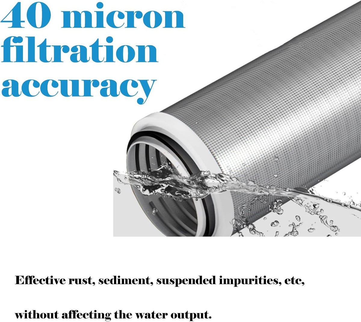 LiXiongBao showerhead water purifier installed on pipe