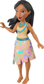 Disney Princess 3.5-inch dolls showing removable skirts and fashion details