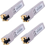 Gesd 1000Base-T Gigabit SFP to RJ45 transceiver set front view