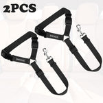 Bwogue adjustable nylon pet car restraint black