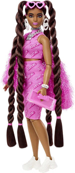 Full Barbie Extra doll set with all 15 included fashion pieces