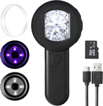 GAMKII handheld digital magnifying glass front view screen display