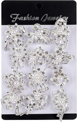 Lucky Monet craft and gift brooch set full assortment