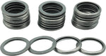 25 PCS Metal/Rubber Drain Plug Gasket, Fits M16 Replace 097-035,10174313 (24.7x16.5mm) - Image 13