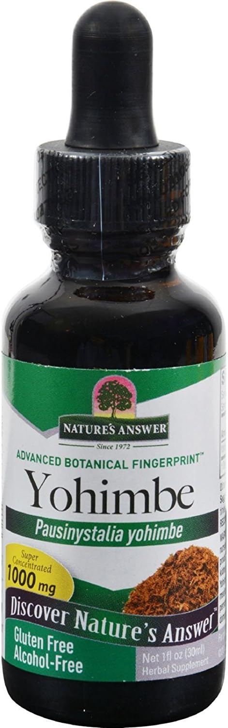 Nature's Answer Yohimbe Bark Alcohol Free - 1 fl oz - Image 1