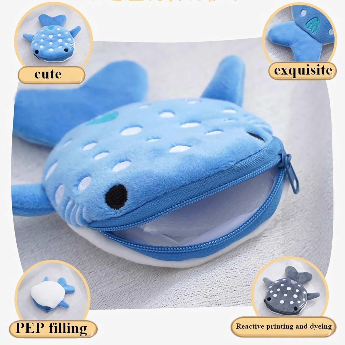 Rosojodg small girls wallet showing soft texture