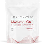 Theralogix Mannose One D-Mannose Powder front view of the 90 packets box for urinary tract health.