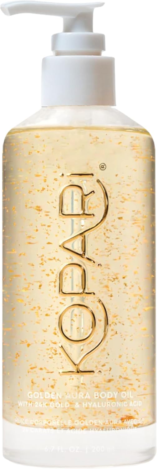Kopari Nectar Shimmer Body Oil texture and glow preview