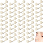 KALIONE disposable nose filters front view showing white sponge material for spray tanning protection