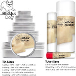 Authentic The Blissful Dog moisturizing stick side view.