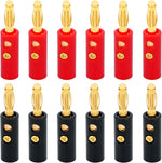 WWZMDiB 4mm stackable banana plugs front view