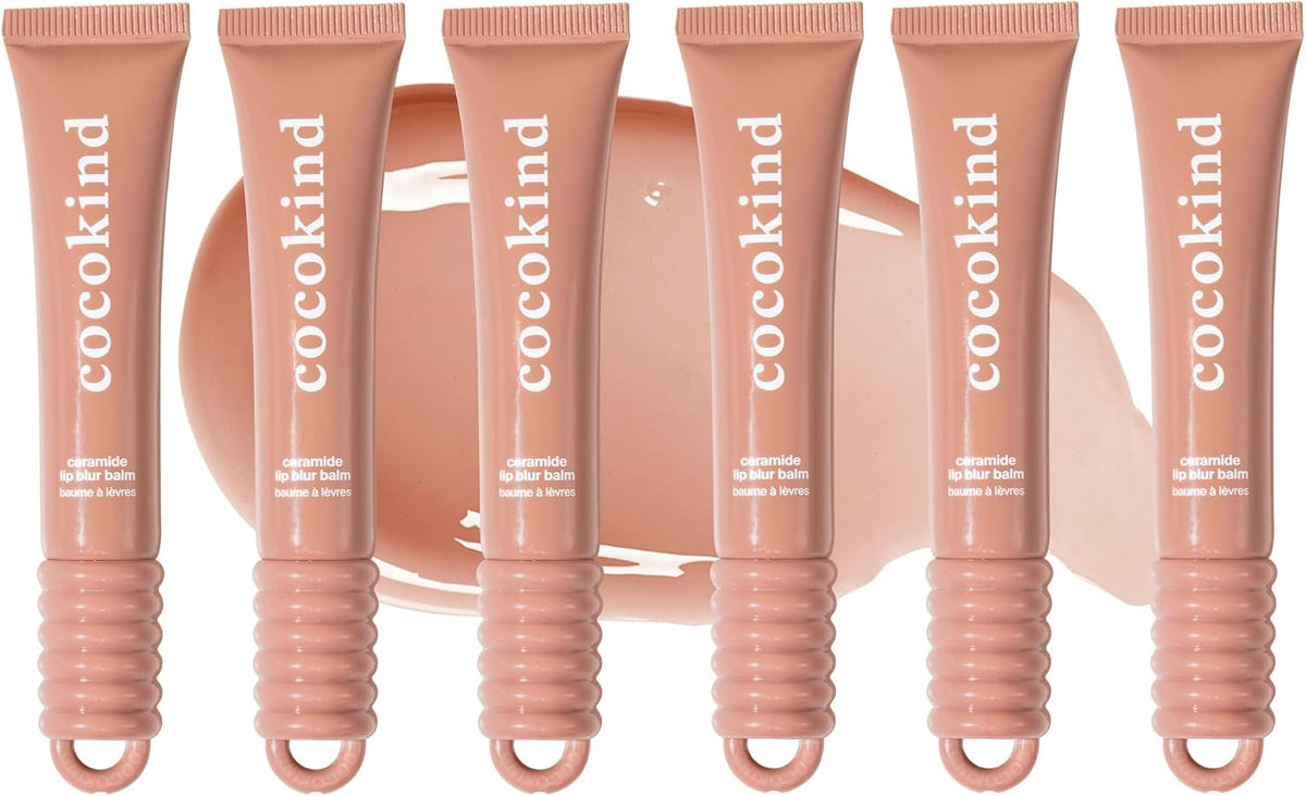 Cocokind Ceramide Lip Blur Balm, Be Real - Clear Hydrating Lip Balm with Ceramides & Peptides, Made for Sensitive Skin & Lips, Unflavored & Fragrance-Free - 3 pack - Image 10
