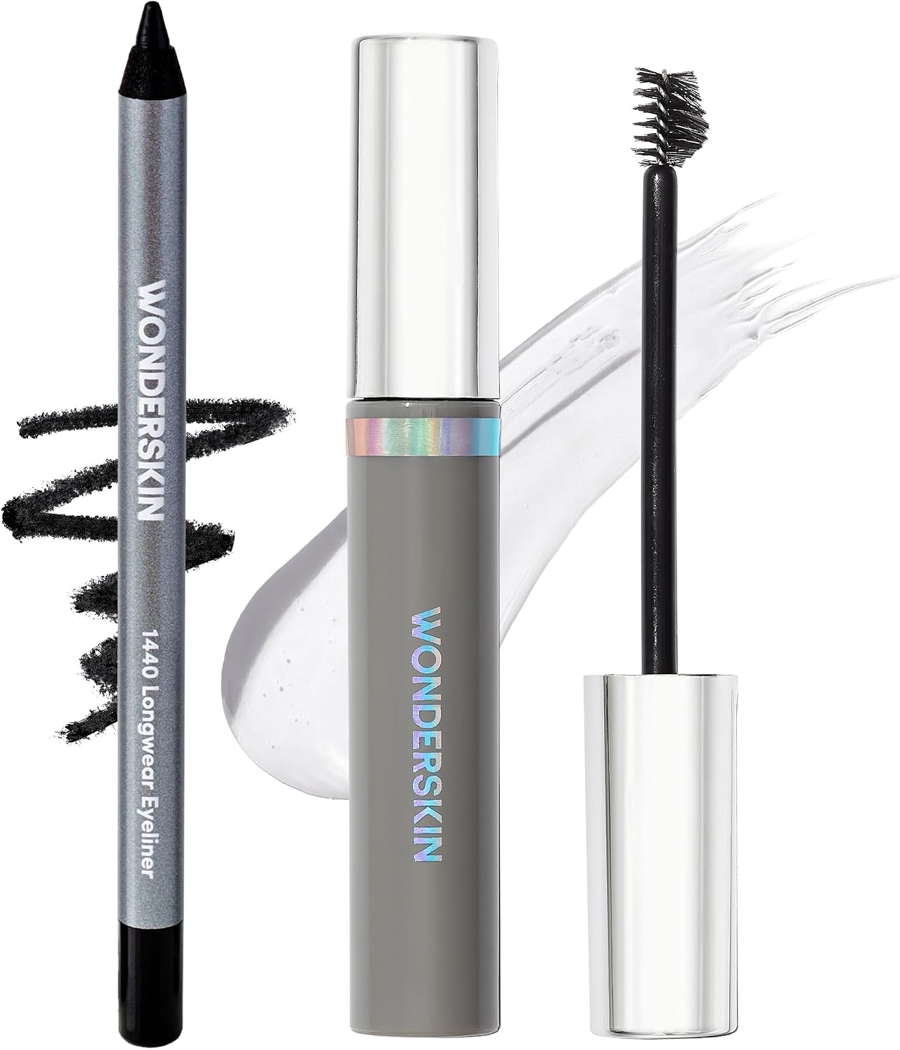 Wonderskin 1440 Longwear Black Eyeliner and Brow Styler dual-ended pencil