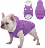 SAWMONG Waterproof Dog Winter Coat, Warm Fleece Lined Dog Jacket with Hood, Windproof Puppy Coat, Pet Apparel Vest Outdoor&Indoor Winter Activities(Blue,XL) - Image 13