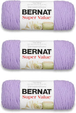 Bernat Super Value Sky Yarn - 3 Pack of 198g/7oz - Acrylic - 4 Medium (Worsted) - 426 Yards - Knitting/Crochet - Image 14