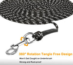 Small animal leash with reflective stitching detail