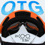 BATFOX riding gear goggles flexible frame