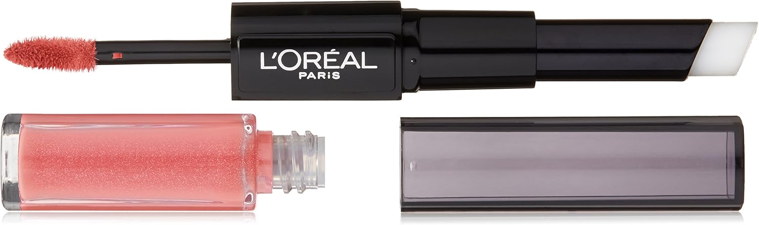 L'Oreal Paris Infallible Pro Last 2 Step Lipstick, Timeless Rose, 1 fl. oz. - Image 1