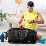 G4Free lightweight travel bag open with main U-shaped compartment