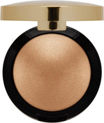 Champagne D Oro shade metallic gold glowing face cosmetics application
