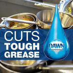 Dawn pot and pan detergent pack of two bottles displayed together