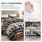WeCozy soft microfiber comforter folded display