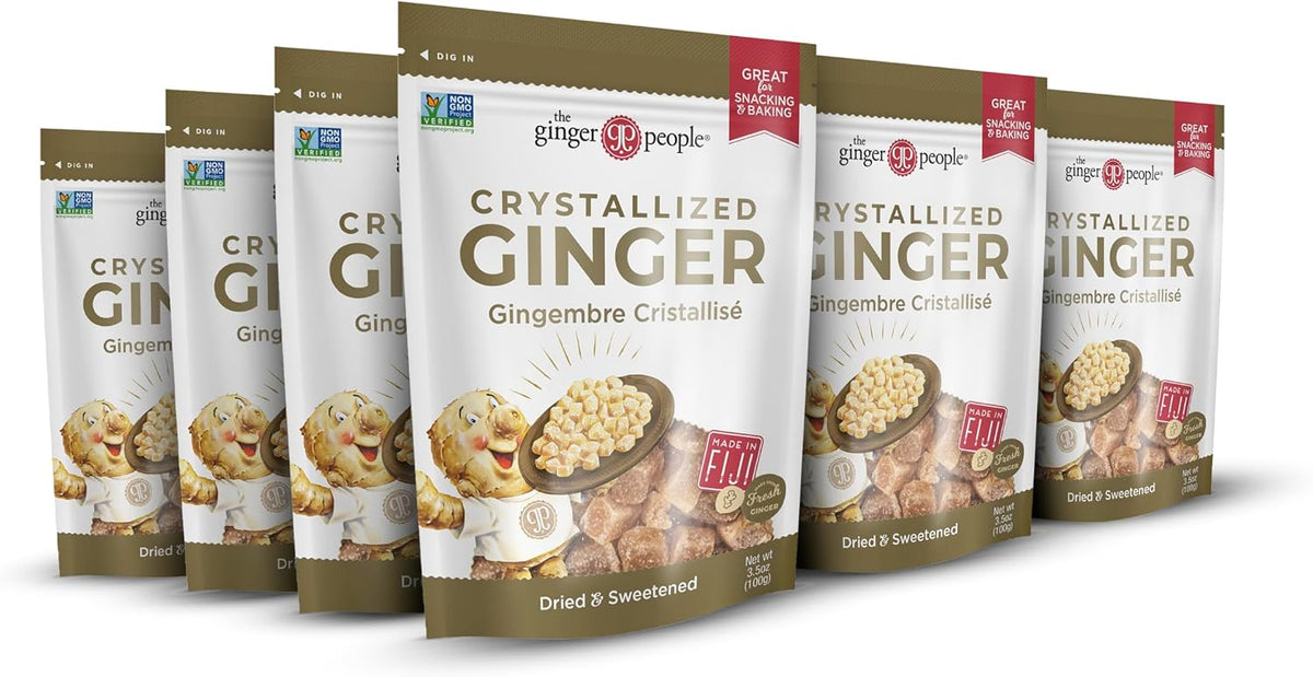 Ginger People Crystallized Ginger Candy, 3.5 Ounce - Image 13