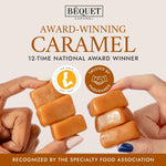 Béquet 3.6 Ounce single pouch gourmet dessert snack packaging