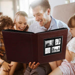 Ywlake Photo Album 4x6 500 Pockets Photos, Extra Large Capacity Family Wedding Picture Albums Holds 500 Horizontal and Vertical Photos Brown - Image 7