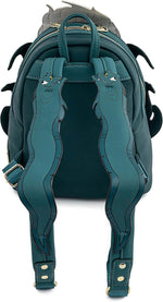 Loungefly Disney Villains Ursula Crystal Ball zipper hardware detail