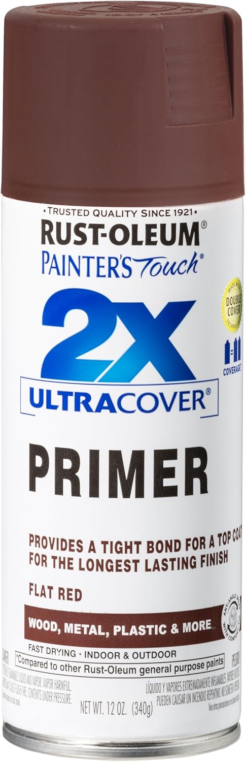 Rust-Oleum Painter's Touch 2X Ultra Cover Spray Primer, Flat White - Image 13