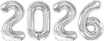 IWERP 2026 balloons front view showcasing silver number design