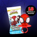Miles Morales design candy ring for birthday parties