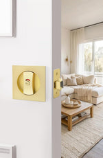 Goldenwarm sliding door hardware indicator mechanism angle view
