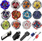 Cxdhzlx 12 piece battling spinning top set front view