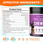 Probiotics for Dogs Dog Probiotics for Digestive Health Probiotic for Dogs Gut Health Itchy Skin Dog Probiotics for Diarrhea Dog Constipation Relief Gas for Dogs Immune Support Chicken Flavor 50ct - Image 9