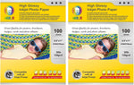 MR.R Single Side High Glossy Inkjet Photo Paper Letter Size 8.5"x11" with 100 sheets per pack 135gsm 35LB - Image 10