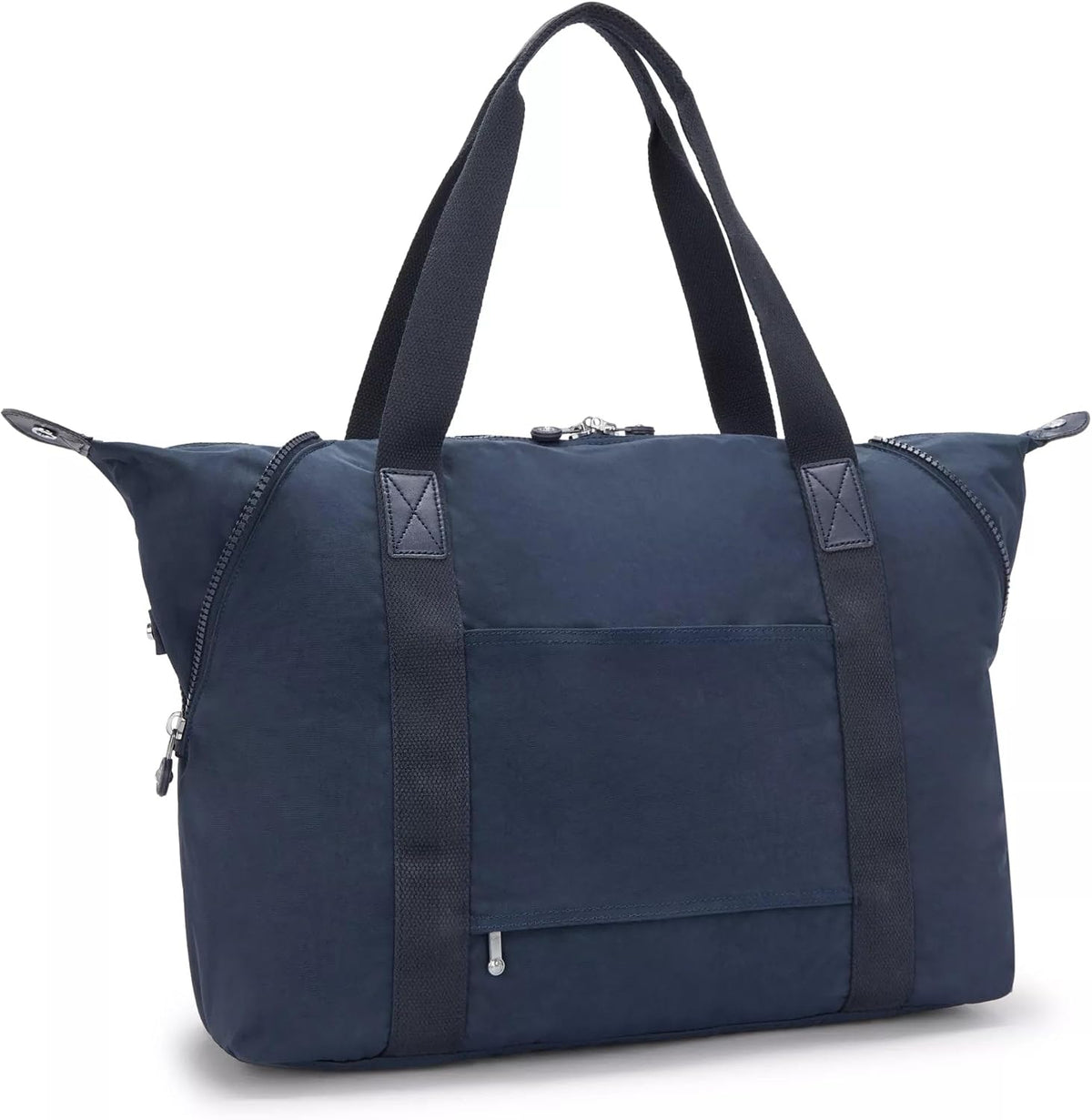 Kipling Art Medium Tote Bag rear view with trolley sleeve