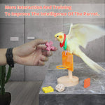 YUESUO non toxic natural wood bird chewing and foraging toys for conures