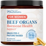 SMNutrition Women’s Beef Organ Supplement front view bottle